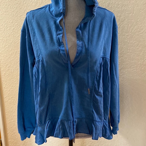 By Anthropologie The Sapphire Hoodie size XXS - Picture 6 of 12